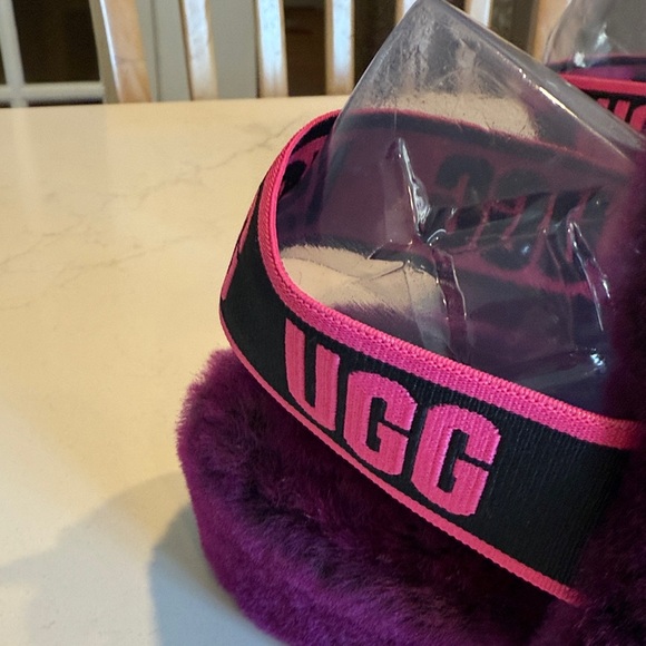 UGG Purple Slide Slippers - Picture 2 of 8